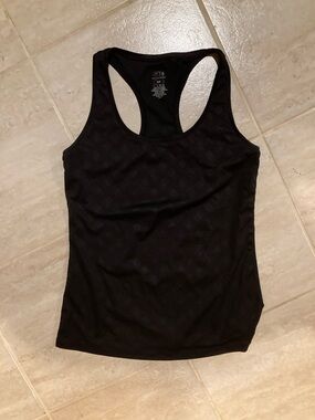 Athletic Works Black Racerback Tank Top - Women